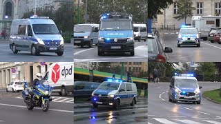 [POZNAŃ] Alarmowo - Sprawiedliwość i policja z motorowerami, hybrydowymi samochodami patrolowymi!!!!