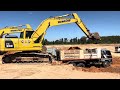 ขุดแพค3 komatsu pc200 7 8 8m0 มาดูงานขุดบ่อไบโอแก๊สของทีมงานนี้กันหน่อยครับ ep.1754