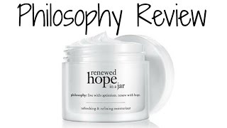 Review: Philosophy Renewed Hope in a Jar