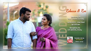 WEDDING | REBECCA + REX | TELC CHURCH,TRICHY | JOE DREAMS PHOTOGRAPHY TRICHY | 9944123535