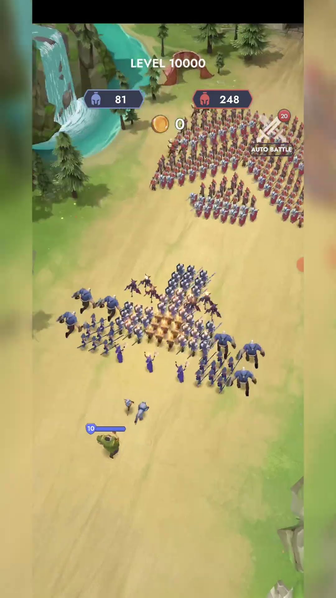 Kingdom clash. best formation for 10k?