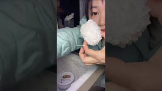 ASMR SNOW BALL EATING