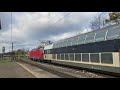 dsb eb 3212 at hedehusene station with 6 dd coaches