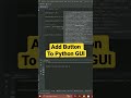 Add Button to Python GUI