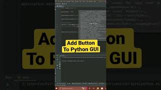 Add Button to Python GUI