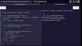 FreeCodeCamp Day 2 | watch me learn code JAVASCRIPT