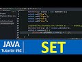 Java Tutorial #62 - Java Set Interface with Examples (Set Data Structure)