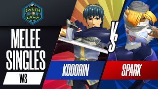 ULT|Spark vs. Fly|KoDoRiN - Melee Singles Winners Semis - Smash Camp 2022