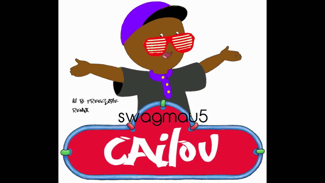 Caillou - Freestyle By Lil B Prod. By Swagmau5 (LYRICS) - YouTube