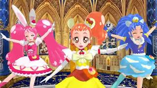 【MMDプリキュア】キュアホイップ＆キュアカスタード＆キュアジェラートでプラチナ