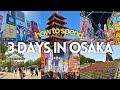 3-Day Osaka Itinerary, Costs + Top Things to Do ✈️ Japan Solo Travel Vlog