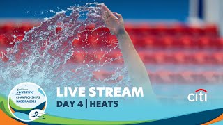 Madeira 2022 World Para Swimming Championships | Day 4 | Heats | Paralympic Games