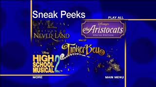 My fanmade Sneak Peeks Menu from November 13, 2007