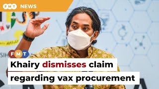 KJ dismisses claim that AGC didn’t approve parts of vax procurement