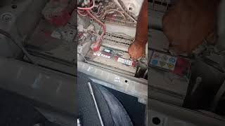 BMW Battery install For EXIDE MATRIX Din100 #exidebattery #viral #trending #youtubrshorts #bmw