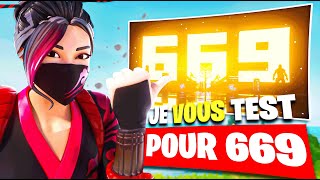 JE VOUS TEST POUR LA 669 SHORT !