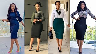 Sophisticated Corporate Outfits For Ladies 2022; Stylish Office Wear For Ladies