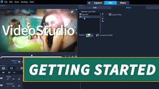 Getting Started with Corel VideoStudio