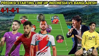 Starting Line Up mengerikan🔥Timnas Indonesia Vs Bangladesh. Fifa Matchday 2022