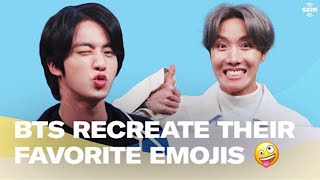 BTS Recreate Their Favorite Emojis