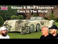 RAREST And Most EXPENSIVE Cars In The World! REACTION!! | OFFICE BLOKES REACT!!