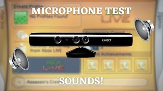 XBOX360 Kinect Audio Test Sounds
