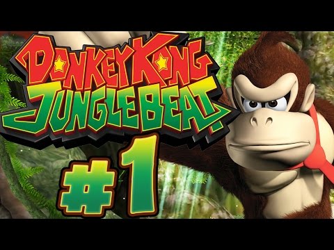 How do you play Donkey Kong Jungle Beat?