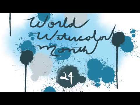 Worldwatercolormonth Day 24 Youtube