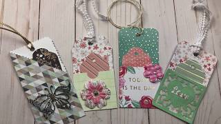 Easy Pocket Tags //  Project Share //  DIY