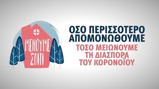 Οι στιγμές είναι πολύ κρίσιμες. Μένουμε Σπίτι