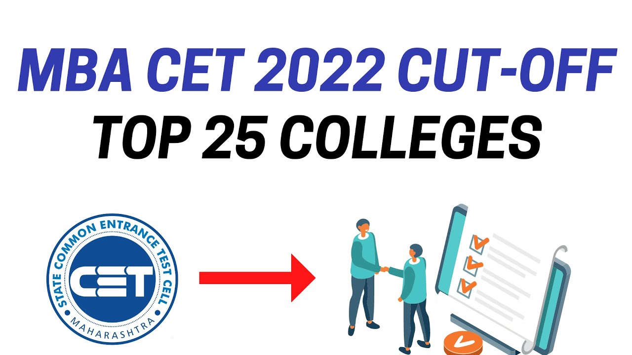 MBA CET 2022 Cut-off Data For Top 25 MBA/MMS Colleges | Which College ...