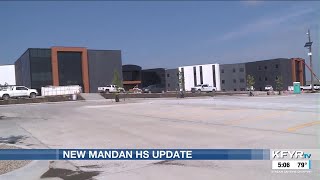 New Mandan High School on track for first day