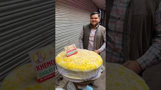 Unique Making of Daulat ki Chaat 🤤#streetfood #foodie