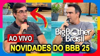 🟩 BBB 2025: Todas as novidades do BIG BROTHER BRASIL 25! #BBB25 AO VIVO