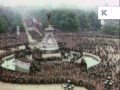 colour ve victory parade london end of wwii rare 1946 footage