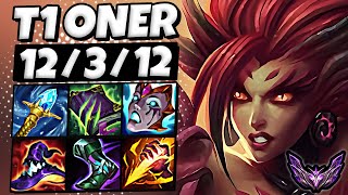 T1 Oner Zyra vs Taliyah [ Jungle ] Korea Master Patch 14.24 ✅