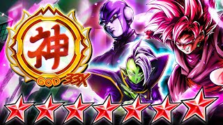 (Dragon Ball Legends) GOD RANK GRIND #33! POWERFUL OPPONENT/FUTURE HAS UNMATCHABLE STRENGTH!