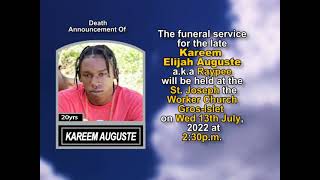 Kareem Elijah Auguste short