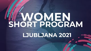 Anastasija KONGA LAT | WOMEN SHORT PROGRAM | Ljubljana Week 5 #JGPFigure