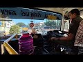 nwkrtc tata bs4 bus cabin ride in hubli towards solapur