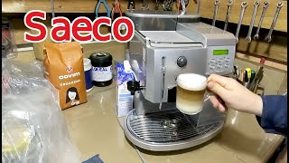 Как приготовить капучино на Saeco Royal Professional