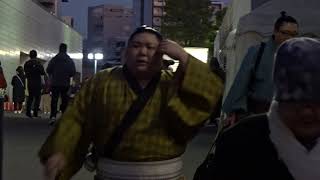 【大相撲初場所2020】2日目  剣翔 入り待ち・出待ち 両国国技館 Grand Sumo Tournament 2020/01/12【HD】