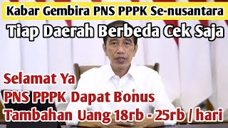 PNS PPPK Dapat Tambahan Uang Rp 25rb / hari Yes !