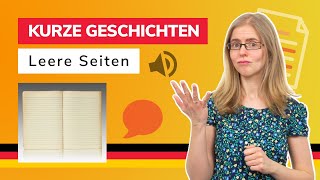 Leere Seiten - Kurze Geschichten / Short stories (7) - German to Go