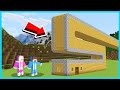 MIPAN & ZUZUZU MENEMUKAN RUMAH RAHADIA PALING PANJANG DAN MENGERIKAN DI MINECRAFT SURVIVAL!