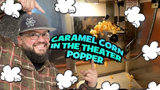 Make caramel corn at home in a theater style popper