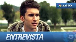 Test a Aymeric Laporte, jugador del Athletic Club
