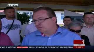 14.08.2014 // Premijer Lipovača polozio cvijece i odao počast poginulim borcima