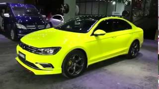 A233 Glossy Magic Fluorescent Yellow Vinyl Wrap Film