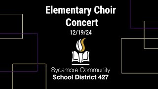 Sycamore Elementary School Winter Choir Concert